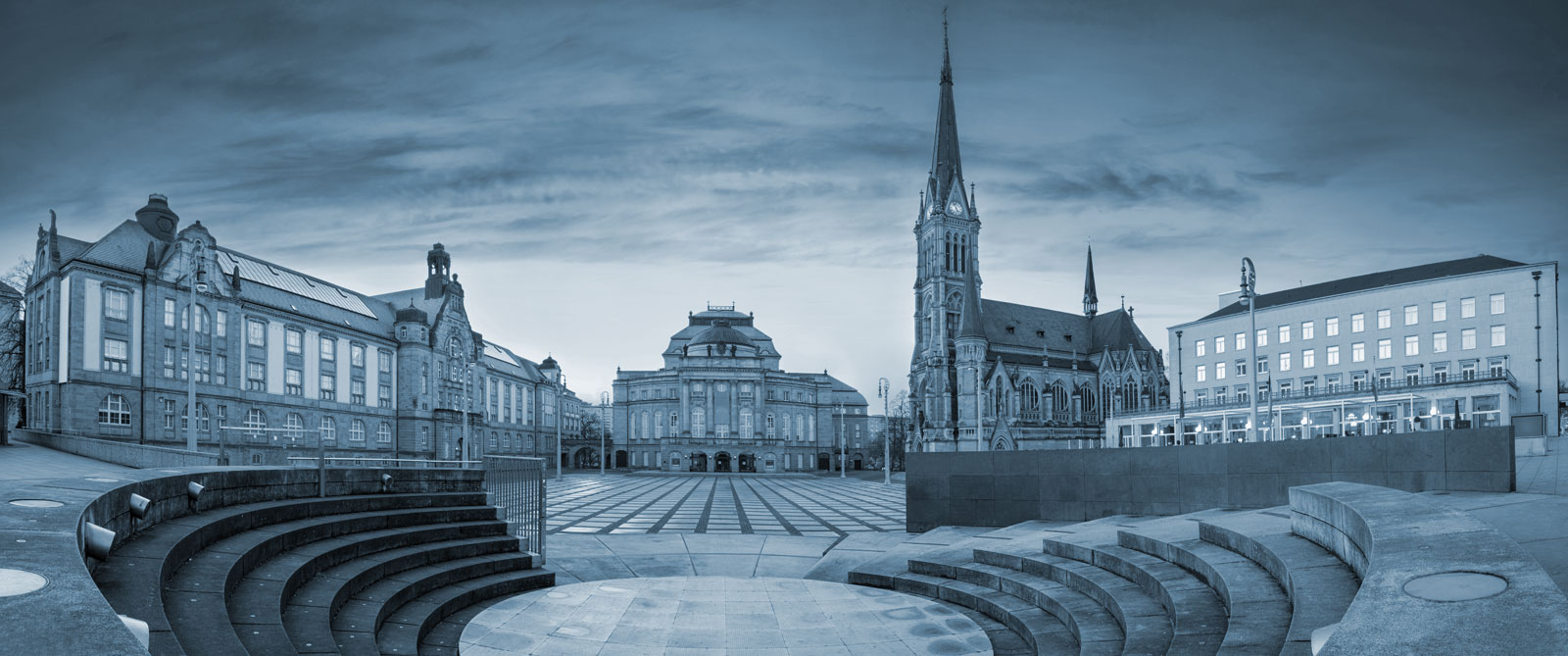Stadt Chemnitz, Kirche, Theater